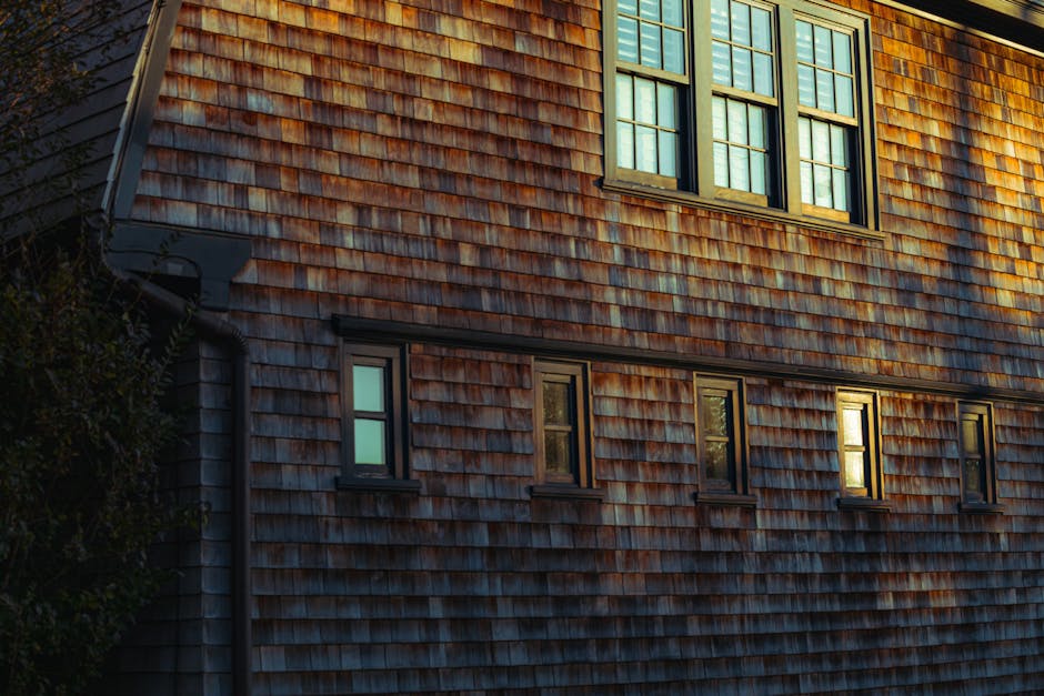 Newly installed premium house siding on a residential home